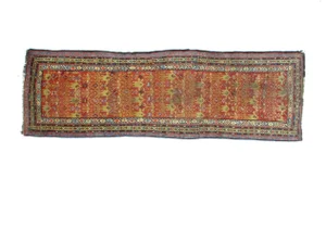 Antique Persian Runner - 3'4" X 11'