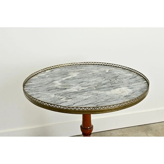 Wood French 19th Century Louis XVI Style Gueridon For Sale - Image 7 of 12