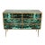 Wooden Dresser in Malachite Glass with Six Drawers, 1980s For Sale - Image 9 of 9