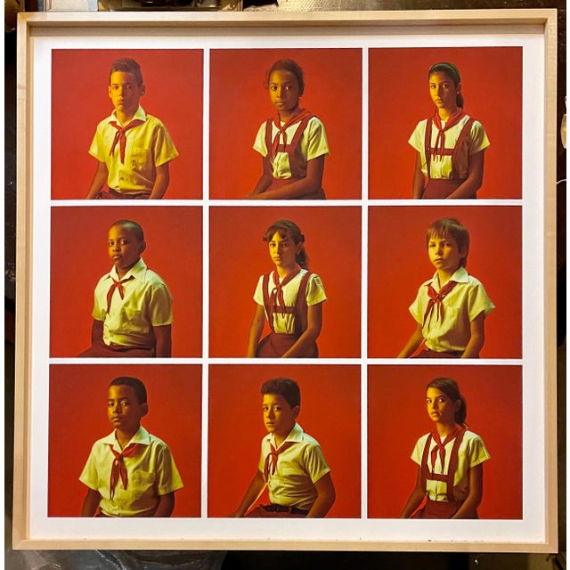 Digital Quentin Shih, Large Contemporary Chinese Photograph Cuban School Children Havana Color Photo, 2012 For Sale - Image 7 of 7