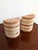 Vintage Striped Travertine Demilune Bookends by Fratelli Mannelli, 1970s, Set of 2 For Sale - Image 11 of 16