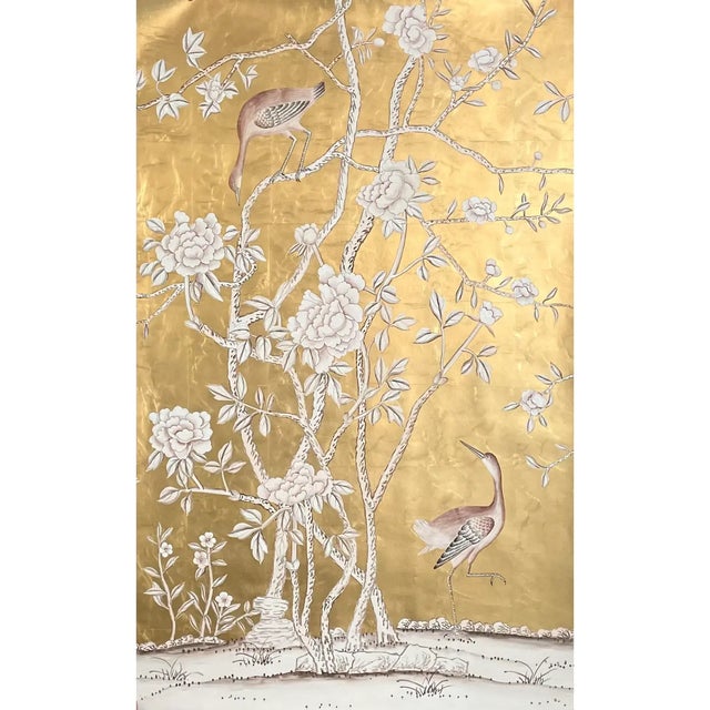 If you love the look of De Gournay wallpapers but not the price, this is for you. The listed price is for 6 panels of 34"...