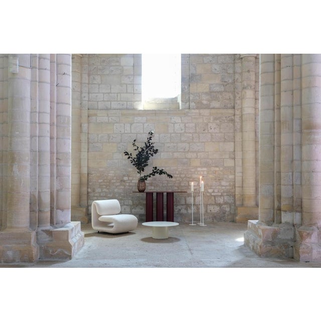 Brown Luna 150 Metal Console Table by Laurence Du Tilly For Sale - Image 8 of 18