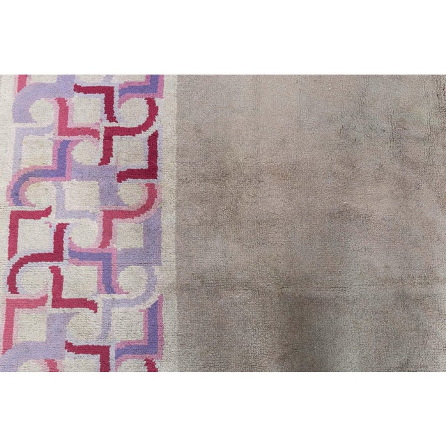 Art Deco European Art Deco (size adjusted) Rug Doris Leslie Blau For Sale - Image 3 of 9