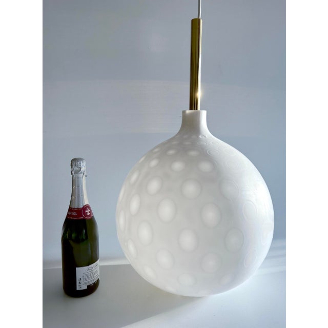 Large Glass Pendant Light from Peill & Putzler, 1960s For Sale - Image 14 of 16