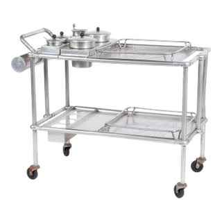 Russel & Mary Wright for Everlast Patio or Bar Cart For Sale