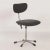 Desk chair model 2311 with anthracite grey fabric from the “Efficient” series designed by Toon de Wit in 1960s. Both the...