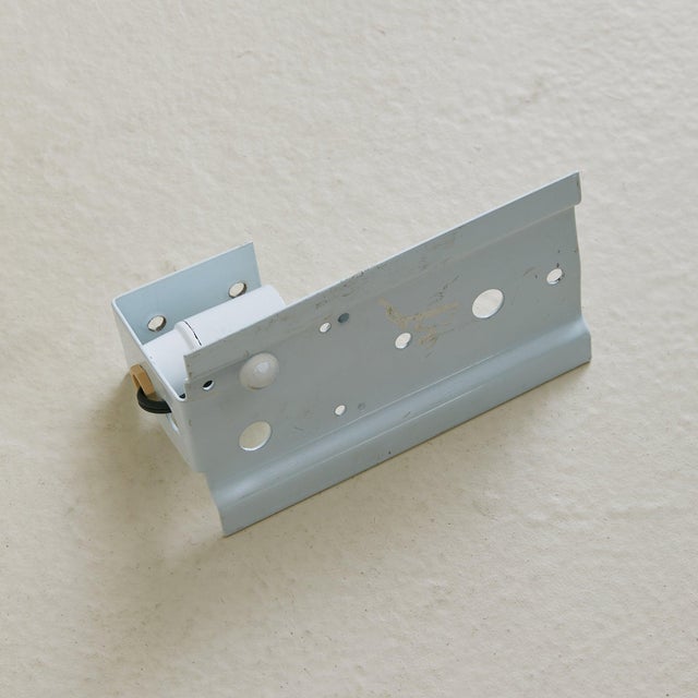 Antique White 1960s Swedish 'Model 6310' Glass Sconces by Globen AB - a Pair For Sale - Image 8 of 8