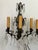 Metal Late 19th Century Pair of French Versailles Metal and Crystal Sconces For Sale - Image 7 of 8