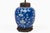Early 18th Century Chinese Blue and White Porcelain Prunus Ginger Jar Lamp For Sale - Image 4 of 8