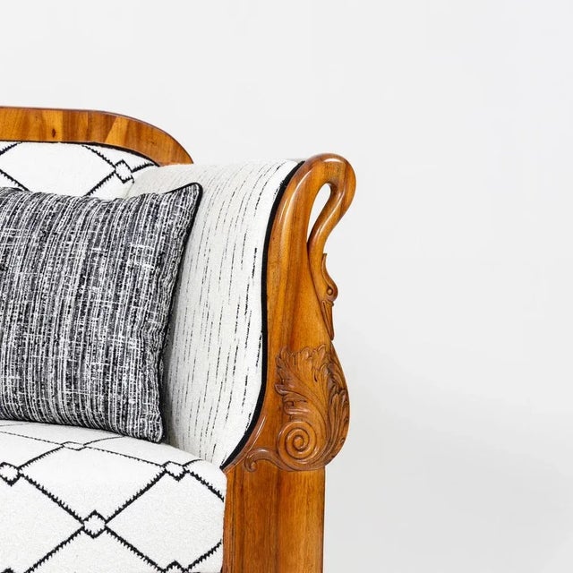 Wood German Biedermeier Sofa, 1830 For Sale - Image 7 of 10