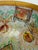 Hand Blown Glass Plate of Medieval Scenes + Stand For Sale - Image 9 of 12
