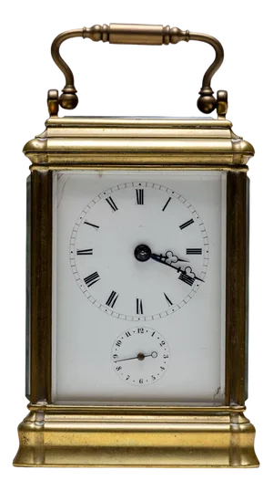 French Travel Clock by Aiguilles