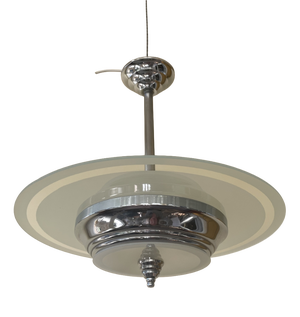Vintage French Art Deco Lamp, 1930