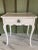 Mid 19th Century 19th Century French Provincial Lime Painted Side Table With Original Patina For Sale - Image 5 of 5