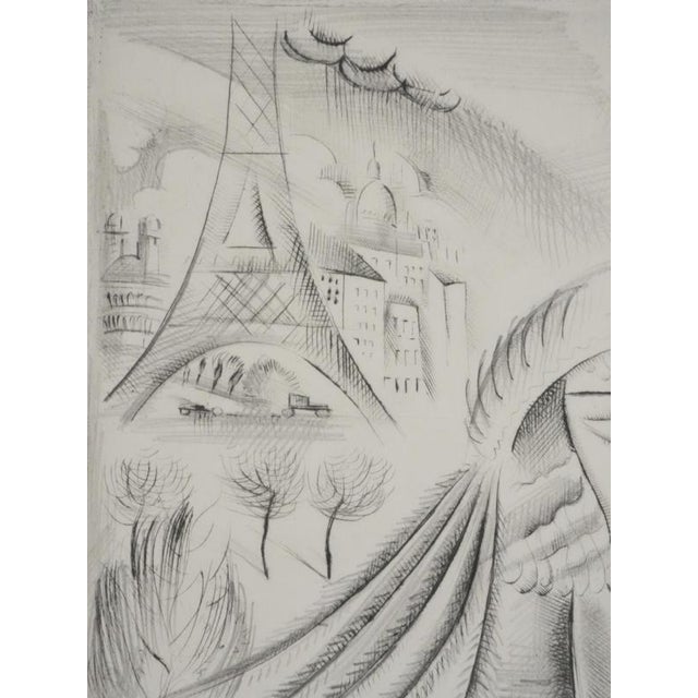 Mily Possoz, The Parisian Woman, Original Signed Engraving For Sale - Image 9 of 10