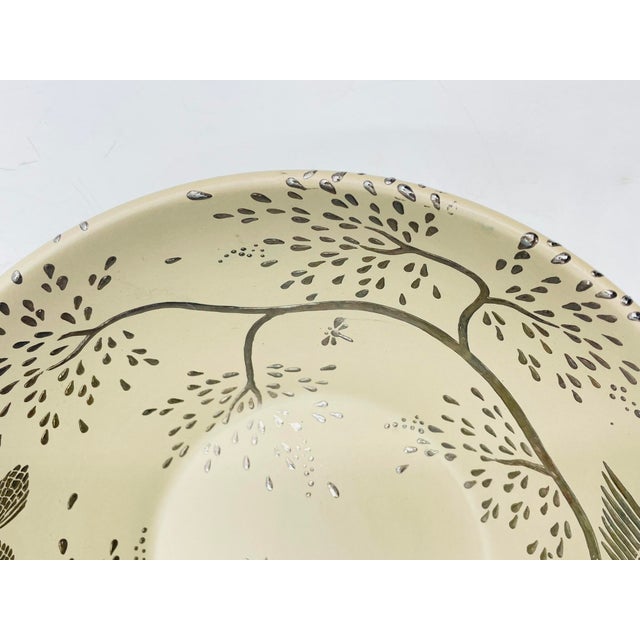 Emilia Castillo Porcelain & Pure Silver Bowl, Signed & Dated For Sale - Image 11 of 13