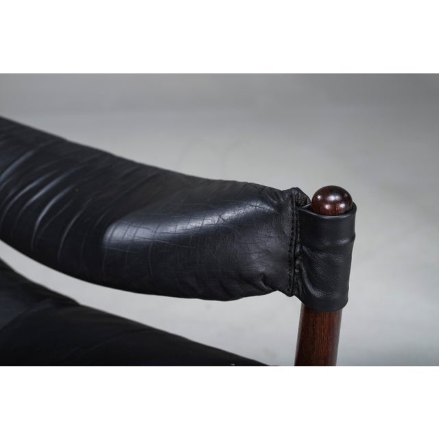 Mid-Century Modern Danish Armchairs and Coffee Table by Kristian Vedel for Sören Willadsen, 1960s, Set of 3 For Sale - Image 10 of 18