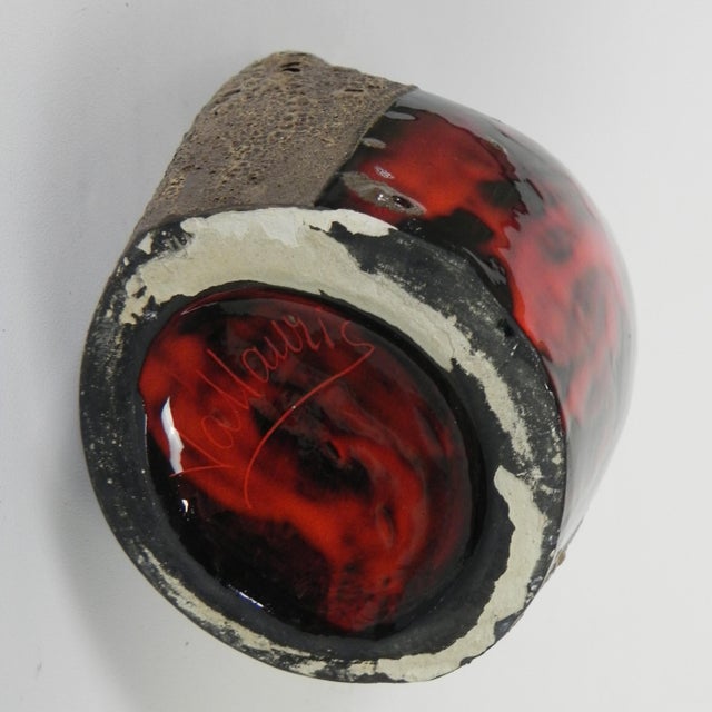 Vintage Fat Lava Vase from Vallauris, 1950s For Sale - Image 13 of 18