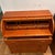 Mid-Century Modern Mid Century Danish Teak Roll Top Secretary Desk With Original Key For Sale - Image 3 of 5
