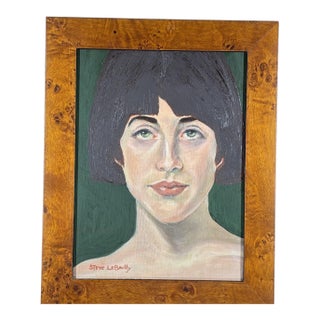 Late 20th Century Steve LeBailly Original Oil on Canvas Portrait – "Lady Agnew" For Sale