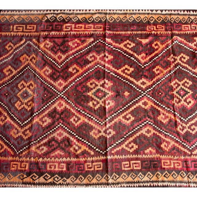 Vintage Middle Eastern Kelim Rug, 1960s For Sale - Image 3 of 4