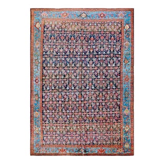 Antique Persian Bijar Rug For Sale