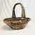 Vintage Boho Chic Coastal Twisted Seagrass Basket For Sale - Image 9 of 9