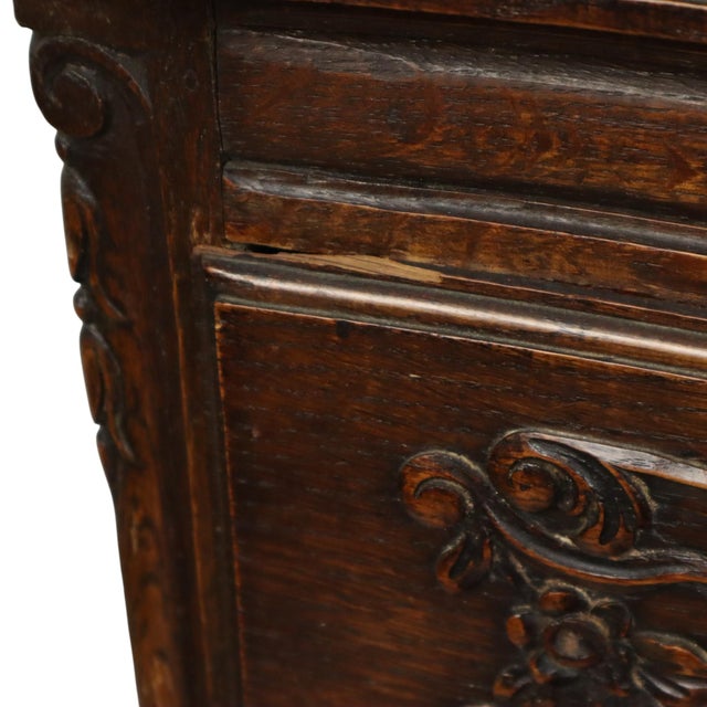 Antique Oak Chest of Drawers, France, 19th Century For Sale - Image 13 of 18