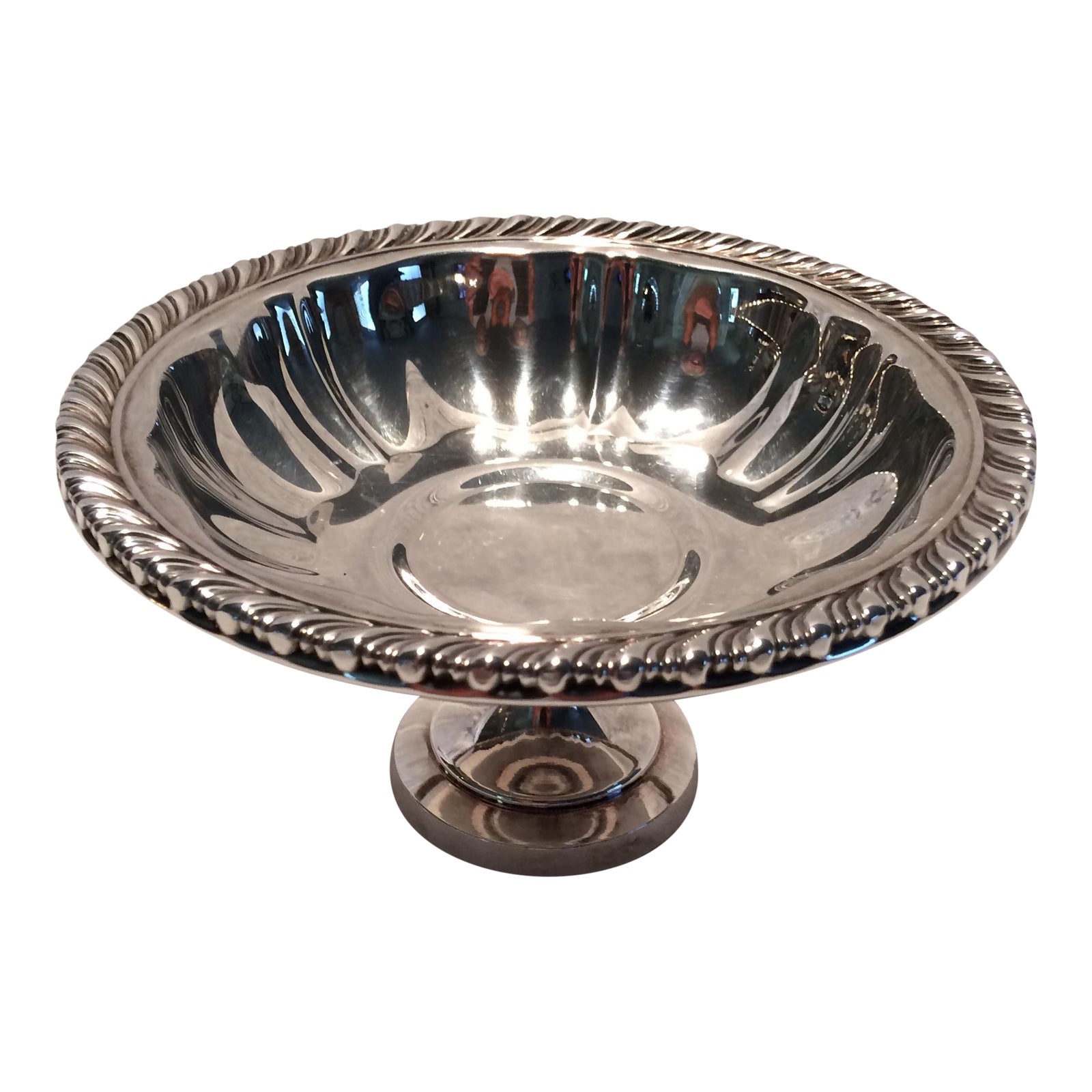 Vintage Oneida Silversmiths Plated Serving Dish Chairish