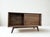 Mid-Century Modern Walnut Credenza For Sale - Image 4 of 6