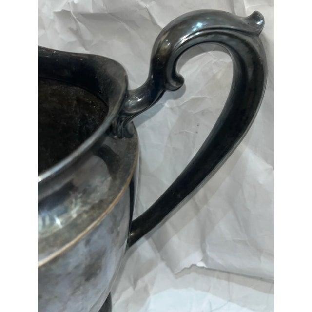 Vintage International Silver Company Water Pitcher #527 For Sale In New York - Image 6 of 11