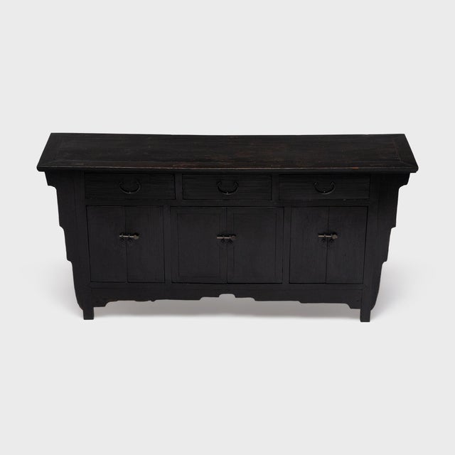 Chinese Chinese Stepped Six Door Coffer, C. 1880 For Sale - Image 3 of 6