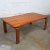 Mid-Century Modern Vintage Scandinavian Modern Solid Teak Rectangular Coffee Table Style of Westnofa Norway For Sale - Image 3 of 13