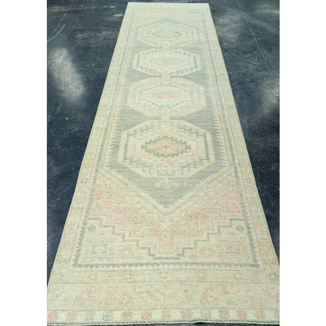Turkish Oushak Rug 2'11" x 12'7" #20262 Explore a curated collection of hallway runners, wool rugs, and handmade...