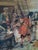 Biedermeier Mid 19th Century Continental Historical Genre Scene Oil Painting Signed J. Erhard, 1840 For Sale - Image 3 of 6