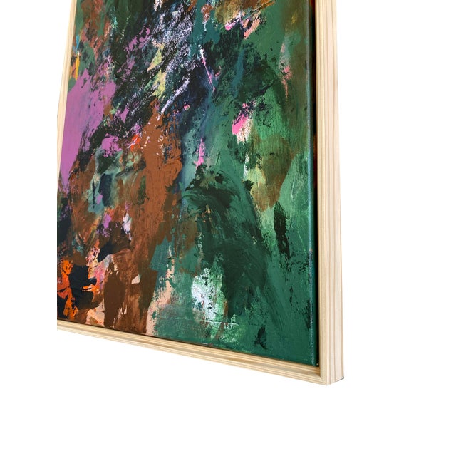 Original painting by Jessalin Beutler, completed in 2026. Acrylic and collage on stretched canvas. Signed, dated and...