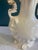 White Vintage Rococo Revival White Ceramic Vase With Gold Trim and Scroll Handles For Sale - Image 8 of 9
