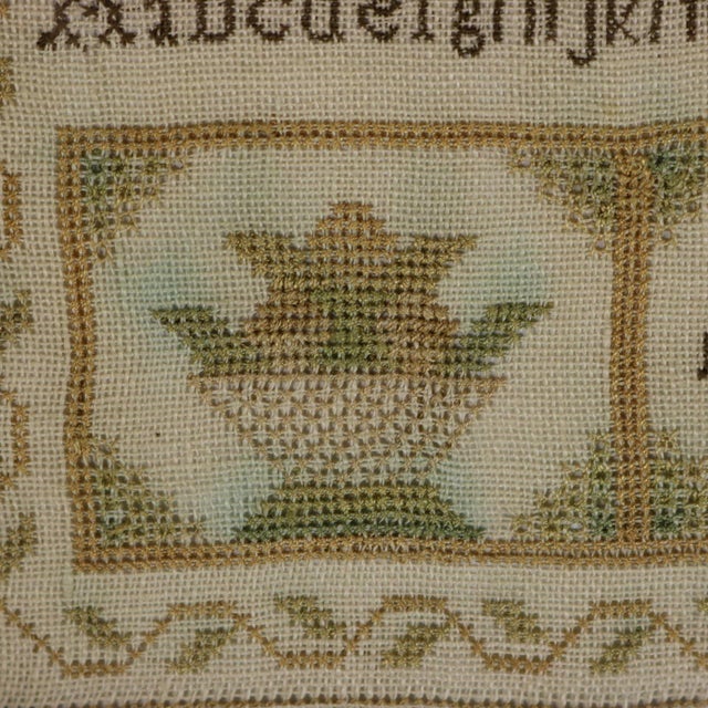 Victorian Norfolk Sampler, 1845, by Ej White For Sale - Image 9 of 10