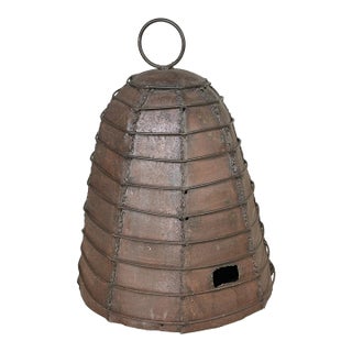 Hand Crafted Metal Skep / Beehive Form For Sale