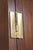 Henredon Campaign Style Oak Bedroom Armoire For Sale - Image 13 of 17