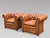Antique Chesterfield Club Chairs in Leather, 1890, Set of 2 For Sale - Image 14 of 14