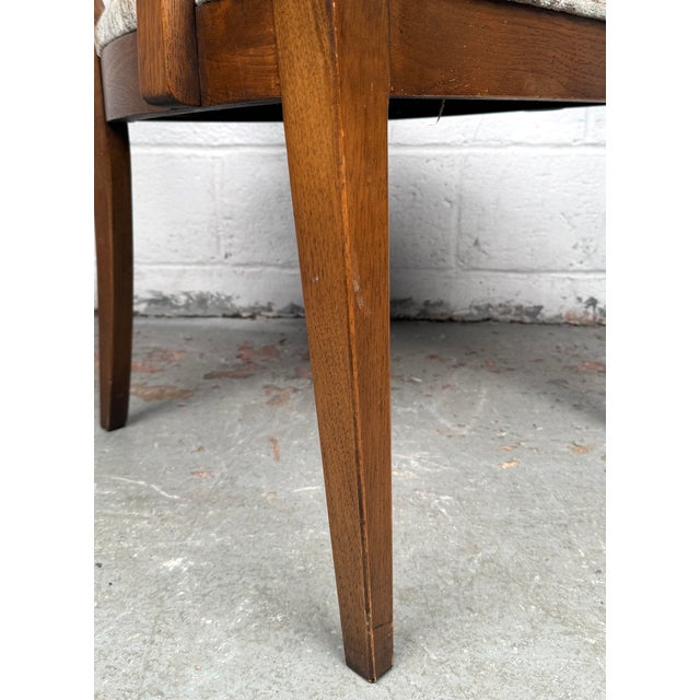 Brown Set of 6 Mid-Century Dining Chairs For Sale - Image 8 of 11