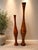 Pair of Handcrafted Segmented Hardwood Floor Vases For Sale - Image 6 of 7