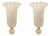 Murano Glass Wall Sconces with Gold Dust Inclusions, 2000, Set of 2 For Sale
