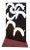 Painted Iron Sculpture With Cutout Shapes For Sale
