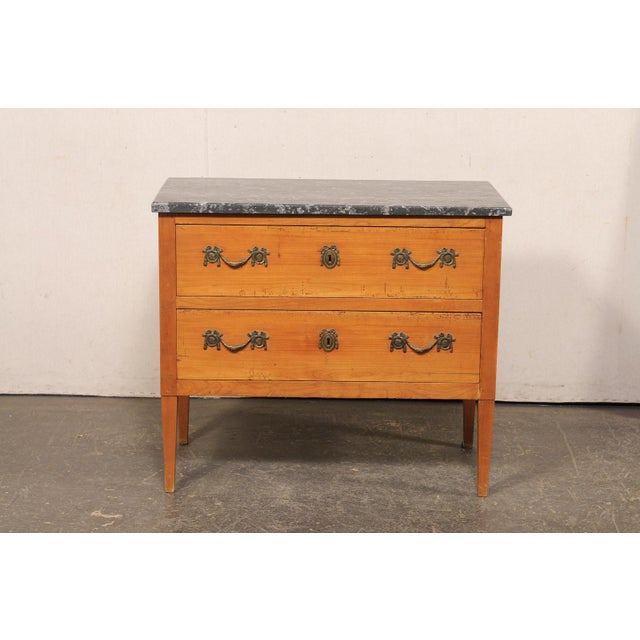 French 19th C Marble Top Commode For Sale - Image 12 of 13