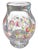 Glass Rare Charles Graffart for Val Saint Lambert Millefiori Art Crystal Glass Vase, Signed 1950 For Sale - Image 7 of 9