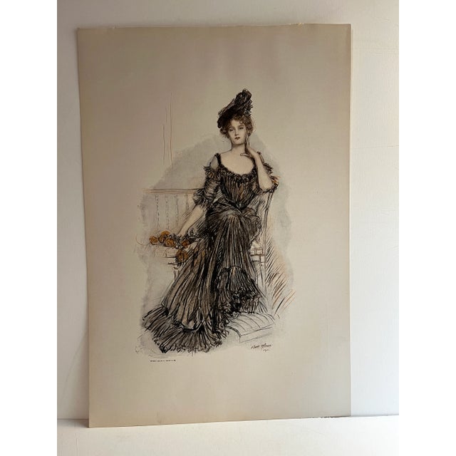 1908 Alfred Sterner American Beauties Print For Sale In New York - Image 6 of 6