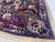Extremely Fine Antique Persian Silk Mohtasham Kashan Rug 4'2" X 6’9" For Sale - Image 4 of 10